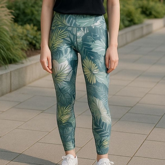 aerie Pants - Aerie Offline High Rise Tropical Print Leggings